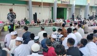 Kegiatan Berbagi Kebahagiaan Bersama Anak Yatim yang digelar oleh Paguyuban Warkop Meiko, Nogosari Pandaan.