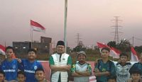 Mas Dion, Ketua DPRD Kabupaten Pasuruan dan disebalahnya Muslimin, Ketua Panitia saat membuka acara Lomba Street Futsal